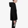 Erkek Balenciaga FW21 Logo Baskılı Uzun Kollu Siyah 600583TIV841070