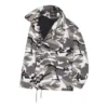 Erkek Balenciaga FW21 Omuzları Açık Ceket Gri 663004TKLD41240