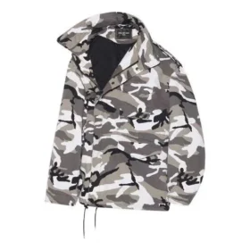 Erkek Balenciaga FW21 Omuzları Açık Ceket Gri 663004TKLD41240