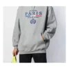 Erkek Balenciaga Göğüs Logolu Crown Gri 570811TGV681300
