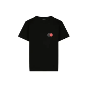 Erkek Balenciaga Göğüs Logolu Yuvarlak Yaka Kısa Kollu Siyah 620967TIV791000 Erkek Balenciaga Göğüs Logolu Yuvarlak Yaka Kısa Kollu Siyah 620967TIV791000