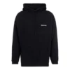 Erkek Balenciaga Kapüşonlu Günlük Saf Pamuk Siyah 570811TJV851070