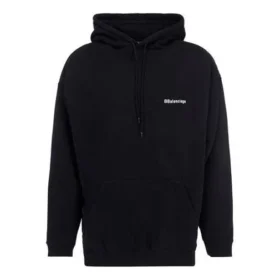 Erkek Balenciaga Kapüşonlu Günlük Saf Pamuk Siyah 570811TJV851070 Erkek Balenciaga Kapüşonlu Günlük Saf Pamuk Siyah 570811TJV851070
