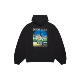 Erkek Balenciaga Landscape Bol Kesim Kapüşonlu Sweatshirt Siyah 641679TJVH91000 Erkek Balenciaga Landscape Bol Kesim Kapüşonlu Sweatshirt Siyah 641679TJVH91000