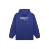 Erkek Balenciaga Logo Baskılı Klasik Lacivert 600583TIV531195