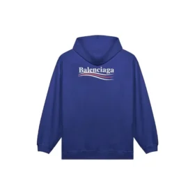 Erkek Balenciaga Logo Baskılı Klasik Lacivert 600583TIV531195