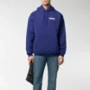 Erkek Balenciaga Logo Baskılı Klasik Lacivert 600583TIV531195