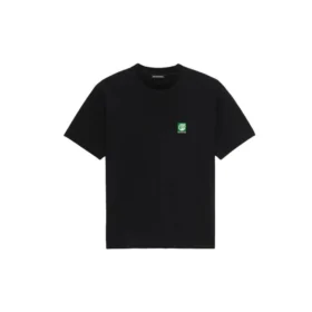 Erkek Balenciaga Logo Baskılı Kısa Kollu Siyah 594579THV631000 Erkek Balenciaga Logo Baskılı Kısa Kollu Siyah 594579THV631000