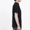 Erkek Balenciaga Logo Baskılı Kısa Kollu Siyah 594579THV631000