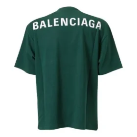 Erkek Balenciaga Logo Baskılı Kısa Kollu Yeşil 570805THV803230 Erkek Balenciaga Logo Baskılı Kısa Kollu Yeşil 570805THV803230