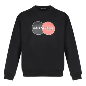 Erkek Balenciaga Logo Desenli Yuvarlak Yaka Uzun Kollu Siyah 583258TIV801000 Erkek Balenciaga Logo Desenli Yuvarlak Yaka Uzun Kollu Siyah 583258TIV801000