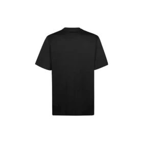 Erkek Balenciaga Logo Örgü Kısa Kollu Siyah 556150TYK281000