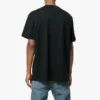 Erkek Balenciaga Logo Örgü Kısa Kollu Siyah 556150TYK281000