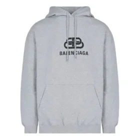 Erkek Balenciaga logolu Baskılı Gri 570811THV781300 Erkek Balenciaga logolu Baskılı Gri 570811THV781300