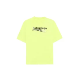 Erkek Balenciaga Logolu Baskılı Kısa Kollu Sarı 641675TJVF77110 Erkek Balenciaga Logolu Baskılı Kısa Kollu Sarı 641675TJVF77110
