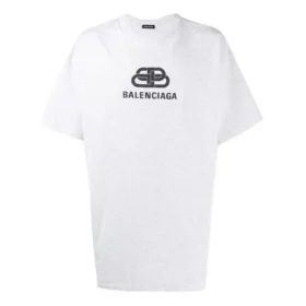 Erkek Balenciaga Logolu Yuvarlak Yaka Kısa Kollu Beyaz Tişört 583214TFV652569 Erkek Balenciaga Logolu Yuvarlak Yaka Kısa Kollu Beyaz Tişört 583214TFV652569