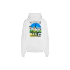 Erkek Balenciaga Manzara Desenli Bol Kesim Beyaz 641679TJVH99000 Erkek Balenciaga Manzara Desenli Bol Kesim Beyaz 641679TJVH99000