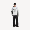 Erkek Balenciaga | NBA işbirliği beyaz/çok renkli oversize Tişört
