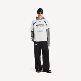 Erkek Balenciaga | NBA işbirliği beyaz/çok renkli oversize Tişört Erkek Balenciaga | NBA işbirliği beyaz/çok renkli oversize Tişört