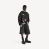 Erkek Balenciaga | NBA işbirliği Explorer çapraz askılı çanta – Siyah/Beyaz/Vermillon Kırmızı