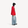 Erkek Balenciaga | NBA işbirliği kırmızı/çok renkli oversize uzun kollu tişört Erkek Balenciaga | NBA işbirliği kırmızı/çok renkli oversize uzun kollu tişört