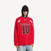 Erkek Balenciaga | NBA işbirliği kırmızı/çok renkli oversize uzun kollu tişört Erkek Balenciaga | NBA işbirliği kırmızı/çok renkli oversize uzun kollu tişört