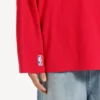 Erkek Balenciaga | NBA işbirliği kırmızı/çok renkli oversize uzun kollu tişört Erkek Balenciaga | NBA işbirliği kırmızı/çok renkli oversize uzun kollu tişört