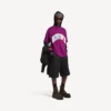 Erkek Balenciaga | NBA işbirliği mor renkli oversize Tişört