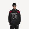 Erkek Balenciaga | NBA işbirliği oversize uzun kollu Tişört, siyah/çok renkli
