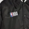 Erkek Balenciaga | NBA işbirliği siyah koç ceket Erkek Balenciaga | NBA işbirliği siyah koç ceket