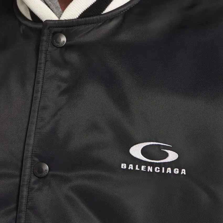Erkek Balenciaga | NBA işbirliği siyah koç ceket Erkek Balenciaga | NBA işbirliği siyah koç ceket