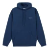 Erkek Balenciaga Polar Astarlı Bol Kesim Kapüşonlu Uzun Kollu Mavi 570811TJV854866