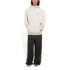 Erkek Balenciaga Polar Uzun Kollu Krem Beyazı 600583TJVA89055