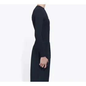 Erkek Balenciaga Sembolik Yaratıcı Logo Baskılı Elastik Uzun Kollu Siyah 620966TIV491070 Erkek Balenciaga Sembolik Yaratıcı Logo Baskılı Elastik Uzun Kollu Siyah 620966TIV491070
