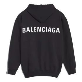 Erkek Balenciaga Sırtında Büyük Logo Baskılı Siyah 556143TAV371000 Erkek Balenciaga Sırtında Büyük Logo Baskılı Siyah 556143TAV371000