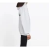 Erkek Balenciaga Sırtında Büyük Logo Düz Renkli Baskılı Beyaz 508184TYK549000