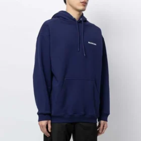 Erkek Balenciaga SS21 Alfabe Baskılı Klasik Mavi 600583TIV843967