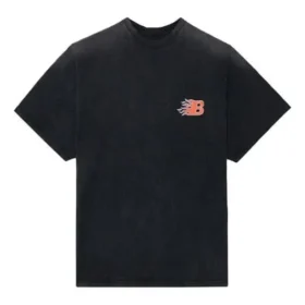 Erkek Balenciaga SS21 Flame Retro Kısa Kollu Siyah 656978TKV701076 Erkek Balenciaga SS21 Flame Retro Kısa Kollu Siyah 656978TKV701076