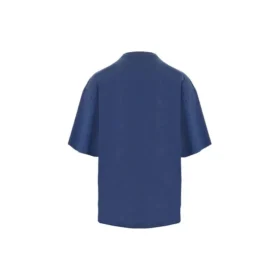 Erkek Balenciaga SS21 Koşu Desenli Baskılı Logo Bol Kesim Kısa Kollu Mavi 641614TJVK64866 Erkek Balenciaga SS21 Koşu Desenli Baskılı Logo Bol Kesim Kısa Kollu Mavi 641614TJVK64866