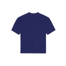Erkek Balenciaga SS21 Logo Baskılı Alfabe Kısa Kollu Mavi 612966TIV545400 Erkek Balenciaga SS21 Logo Baskılı Alfabe Kısa Kollu Mavi 612966TIV545400
