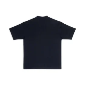 Erkek Balenciaga SS21 Logo Baskılı Kısa Kollu Siyah 612966TIV541070 Erkek Balenciaga SS21 Logo Baskılı Kısa Kollu Siyah 612966TIV541070