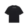Erkek Balenciaga SS21 Love Kısa Kollu Siyah 612966TJVL51070