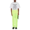 Erkek Balenciaga SS21 Word Kısa Kollu Beyaz 641613TJVI59040