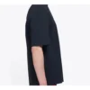 Erkek Balenciaga Üst Model Retro Örgü Dar Kesim Kısa Kollu Siyah 612966TIV821000