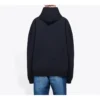 Erkek Balenciaga Uniform Plush Loose Classic Siyah 620973TIV801000