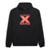 Erkek Balenciaga X-Rated Siyah Kırmızı Siyah 620973TIVA81076