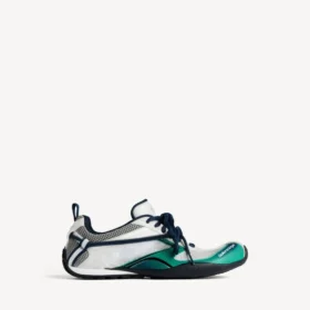 Erkek radar gradyan çizgili sneaker’lar, açık gri/yeşil/siyah