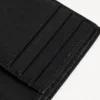 Erkekler için BB Monogram kaplamalı kanvas, siyah/gri renkli, dikey ikiye katlanan imza cüzdan Erkekler için BB Monogram kaplamalı kanvas, siyah/gri renkli, dikey ikiye katlanan imza cüzdan