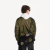 Erkekler için Explorer çok cepli hafta sonu çantası, küçük boy, siyah/çok renkli