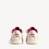 Erkekler için Hamptons orta derecede eskitilmiş sneaker’lar, kirli beyaz/kırmızı Erkekler için Hamptons orta derecede eskitilmiş sneaker’lar, kirli beyaz/kırmızı